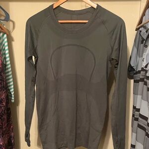 lululemon athletica Olive Long Sleeve Top